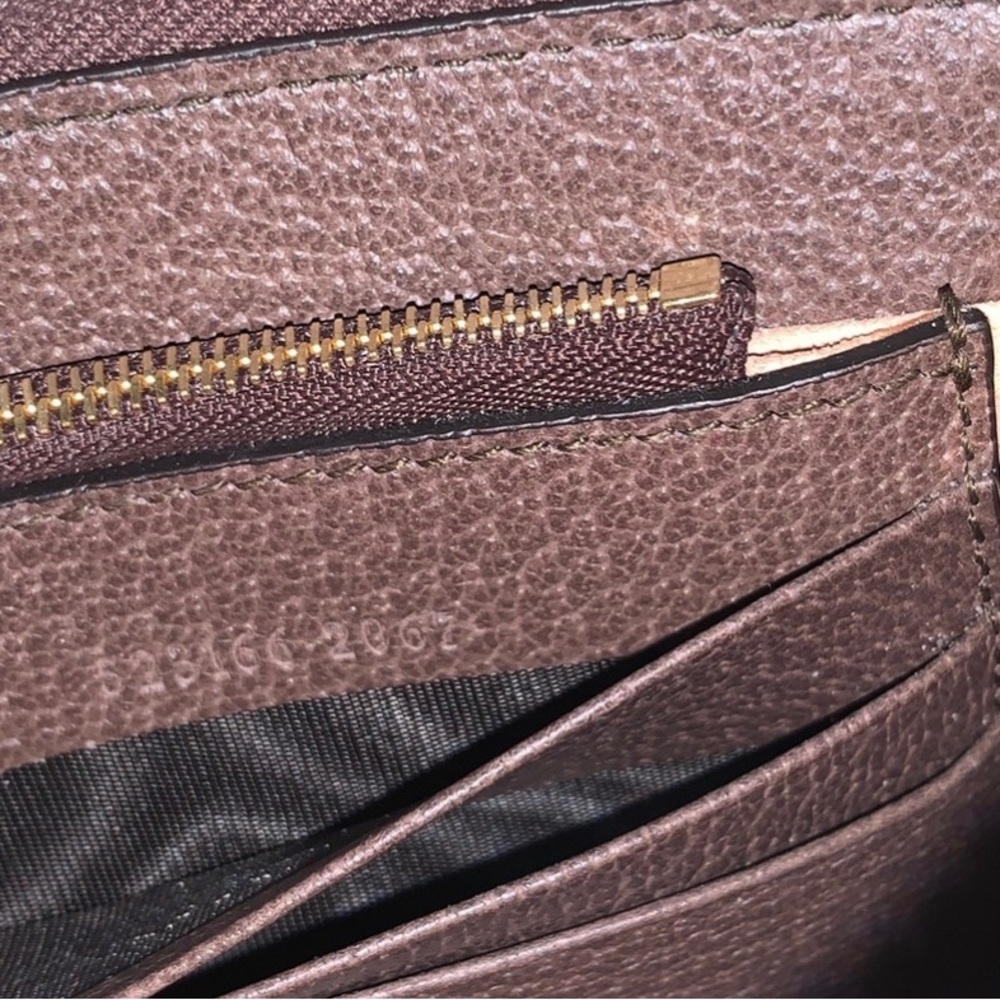 ❌👑✅PRICE FIRM✅AUTHENTIC Gucci GG Supreme Ophidia Wristlet - Picture 15 of 17